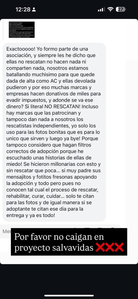 Proyecto Salvavidas
adopciones de mascotas, fraude, San Pedro, rescate, no rescatan