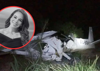 Débora Estrella, accidente aéreo, García Nuevo León, conductora tv, avioneta