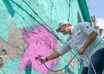 Transformando Monterrey, colonia Canteras, programa social, rehabilitación urbana, Monterrey limpio