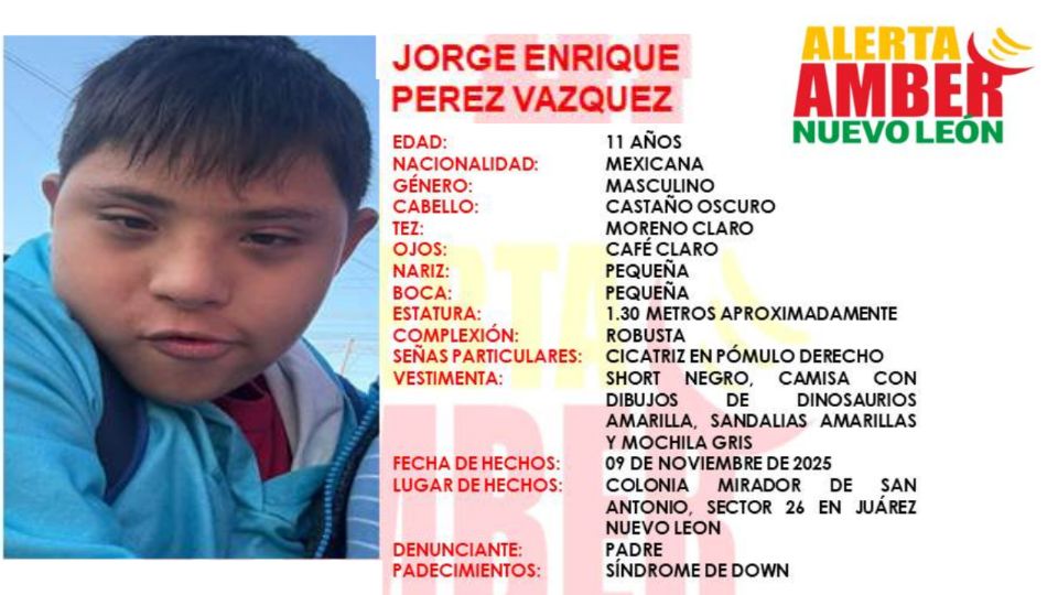 menor-extraviado-síndrome-de-Down-seguridad-rescate-Juárez
