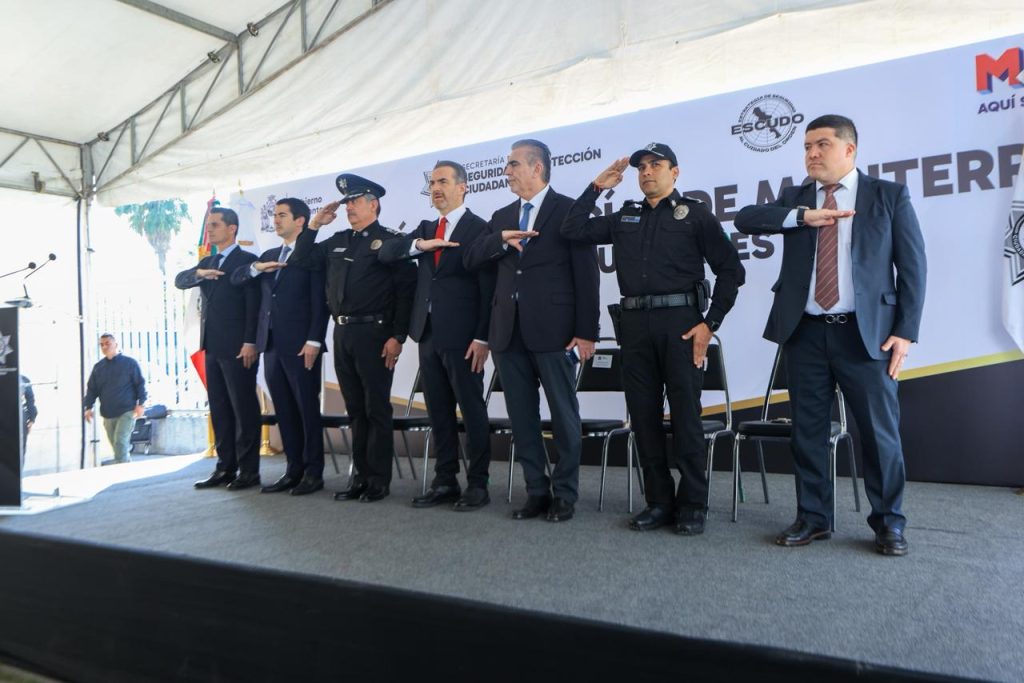 autoridades-de-monterrey-celebran-nueva-generación-de-policías-con-168-elementos-para-plan-de-seguridad