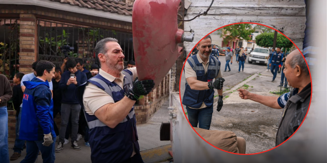 Realizan recolección de residuos en la colonia del Maestro