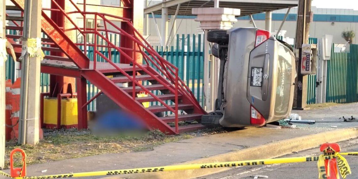 Accidente en Apodaca deja a un vendedor sin vida